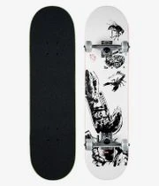 Globe Hard Luck 8" Komplettboard (white Black)