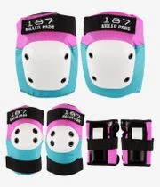 187 Killer Pads Adult Schützer-Set (pink Teal)