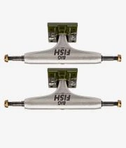 Film Big Fish 5.5" Achse (silver Glossy Green) 8.125" 2er Pack