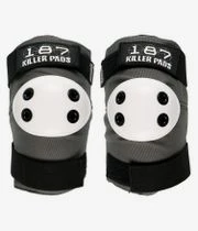 187 Killer Pads Basic Ellenbogenschützer (grey Black White)