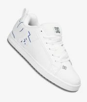 DC Court Graffik Schuh (white Royal Grey)