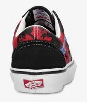 Vans X Krooked Skate Old Skool Natas For Ray Schuh (red) 3 Vans X Krooked Skate Old Skool Natas For Ray Schuh (red) – Bild 3