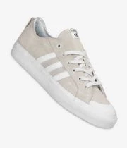 Adidas Skateboarding Nizza Low ADV Schuh (core White White White)