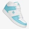 DC Manteca 4 Mid Schuh Women (white Blue)