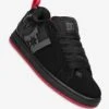 DC Court Graffik SQ Schuh (black Grey Red)